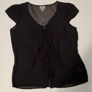 Worthington Black Blouse